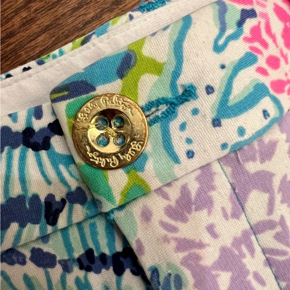 Lilly Pulitzer Callahan knit sink or swim short size 2 inseam 5 - Picture 3 of 5